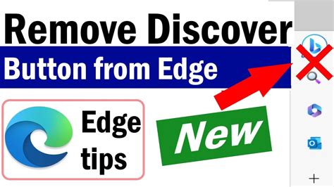 edge discover entfernen|How to Remove the Bing Discover Button from Microsoft Edge